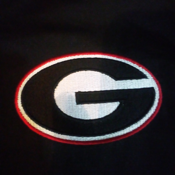 Nike Georgia Bulldogs UGA Team Pullover Fit Dry Performance Shirt Men's M Black - Picture 5 of 10